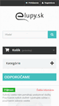 Mobile Screenshot of elupy.sk