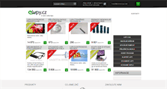 Desktop Screenshot of elupy.cz