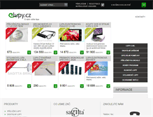 Tablet Screenshot of elupy.cz